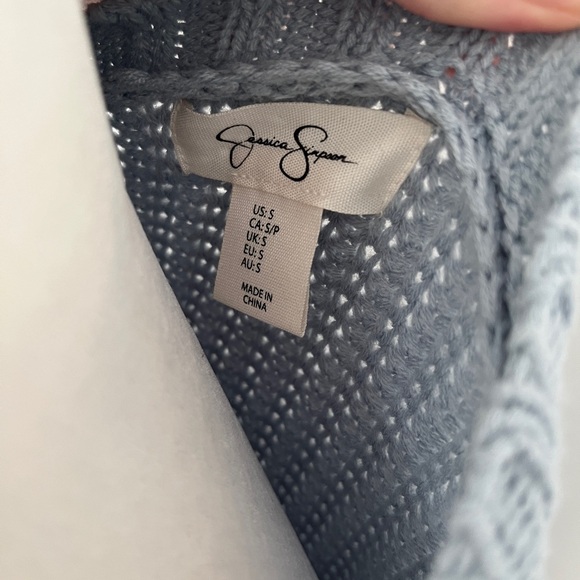Dusty Blue Jessica Simpson Sweater | Size Small - Picture 3 of 4